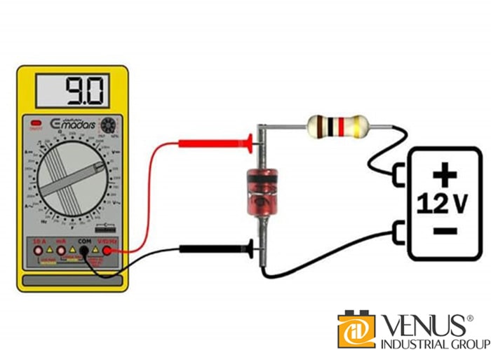 تست دیود در مدار